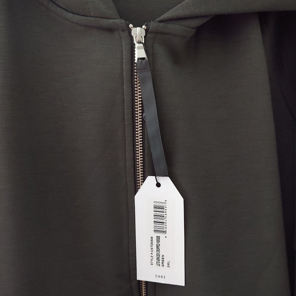 🚫SOLD🚫 Universal Standard 3XL cropped hoodie - Picture 2 of 6
